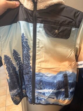 Toddler size 5 reversible jacket